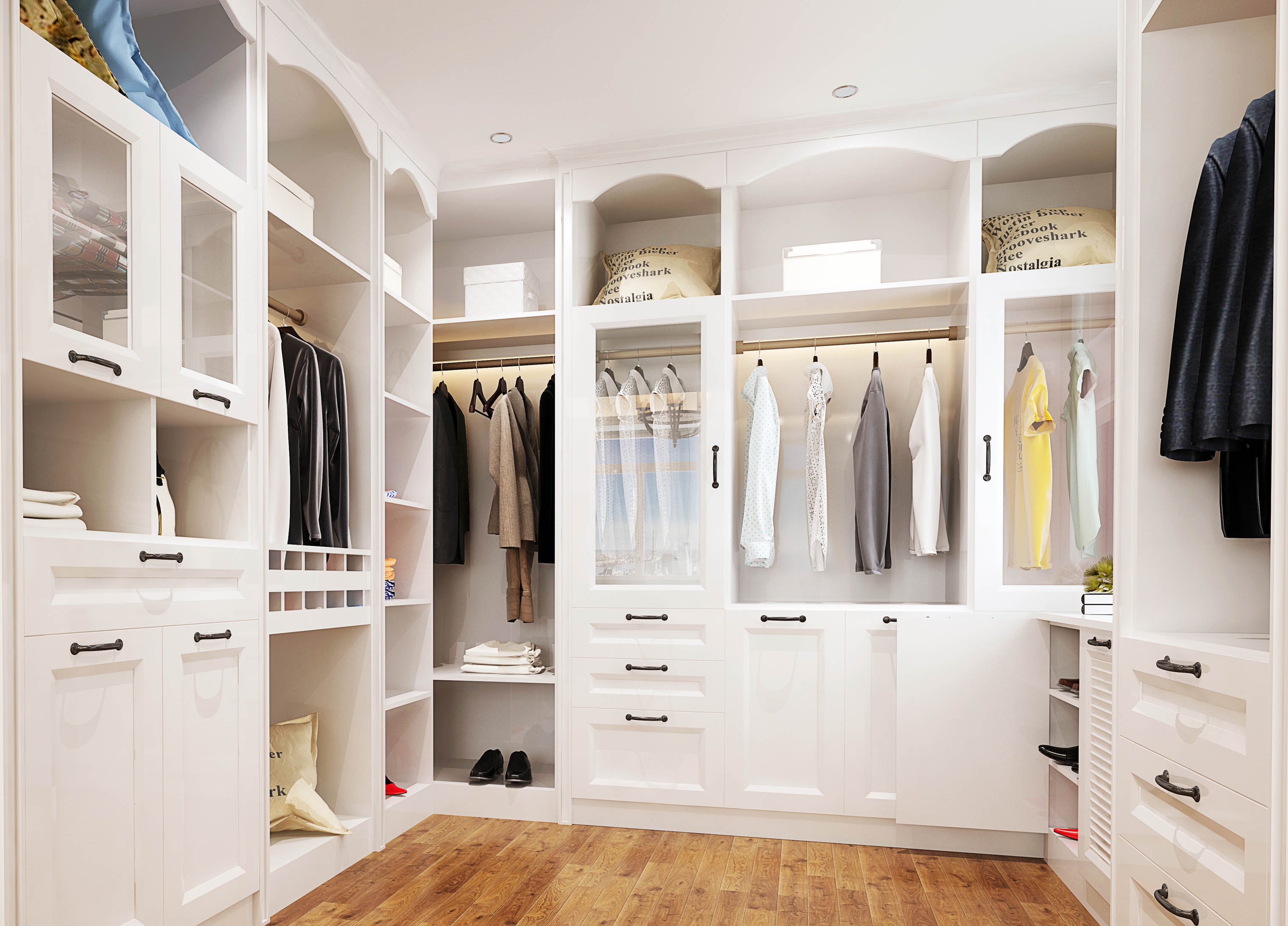 closet coatroom cloakroom elegant romantic full house customization