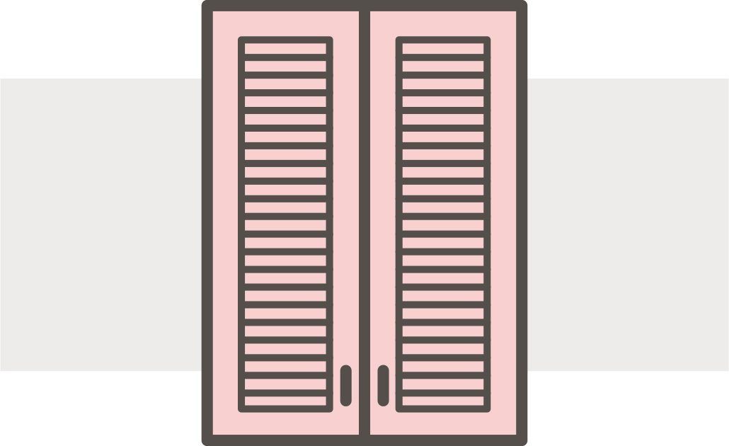cabinet-door-styles-louvered cabinet-door-styles-louvered