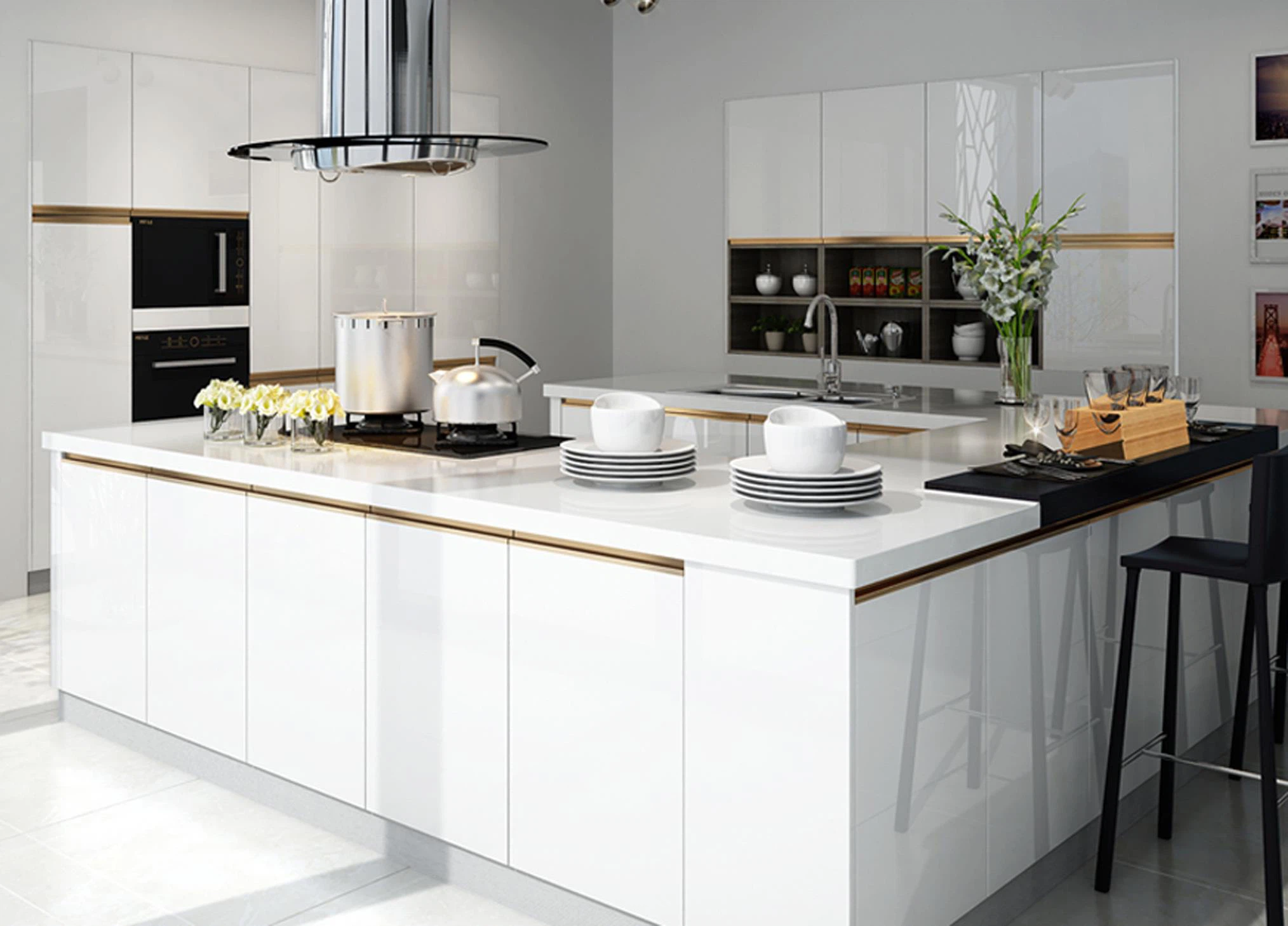 Gloss White Kitchen Cabinet Gloss White Kitchen Cabinet