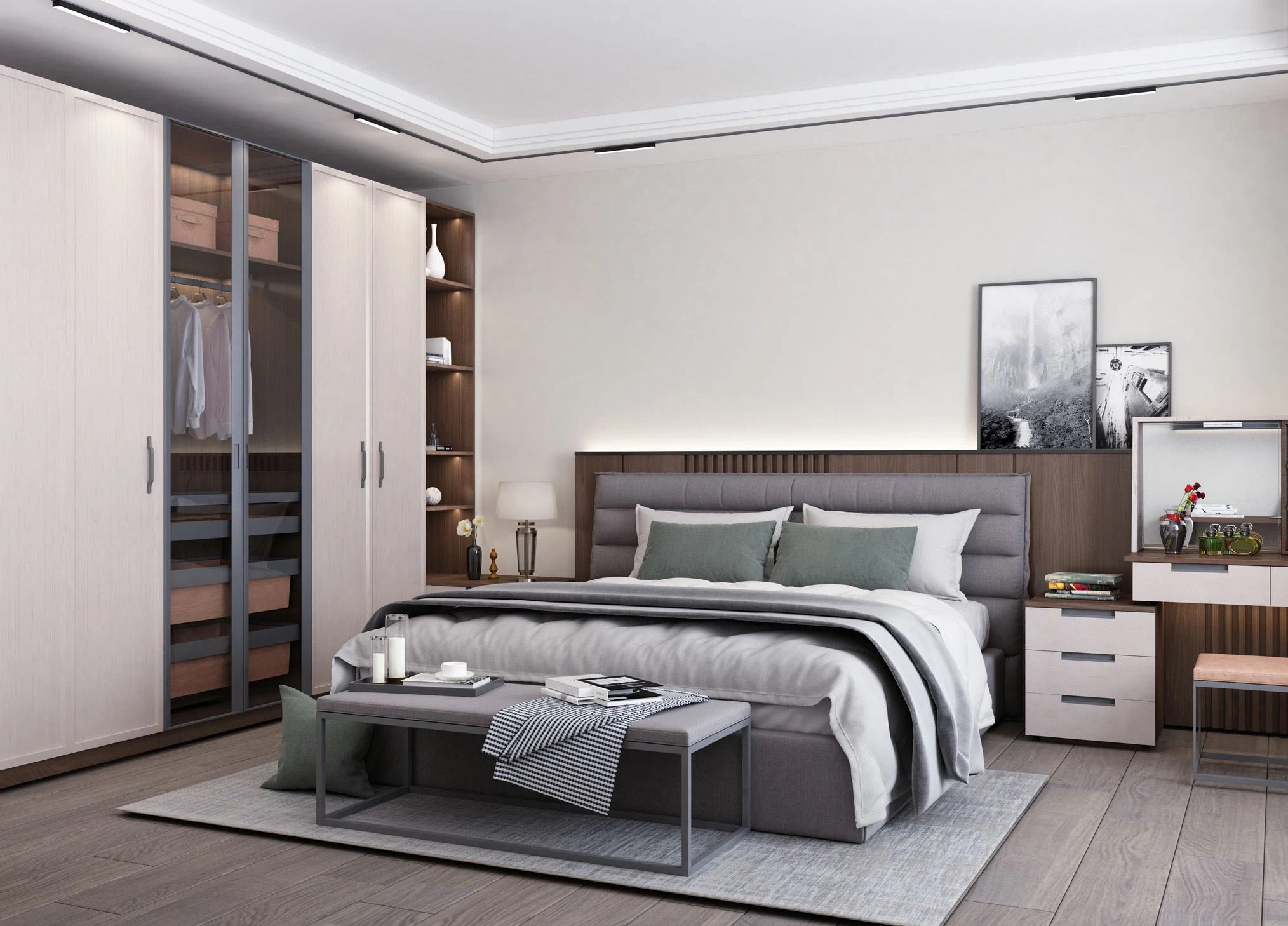 modern bedroom wardrobe