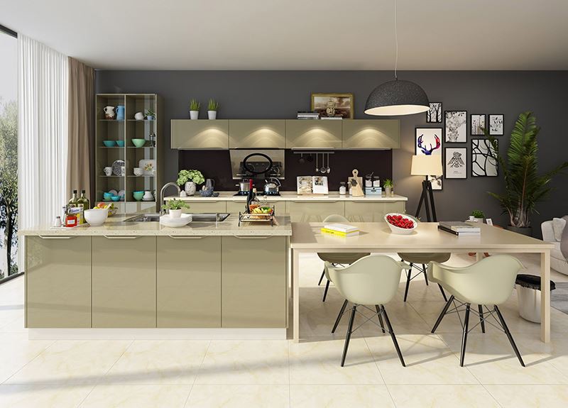 Lacquer Coating Kitchen manufacturers