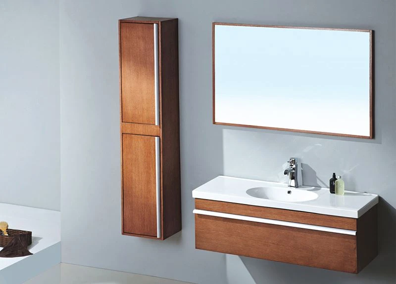 modern floating vanity