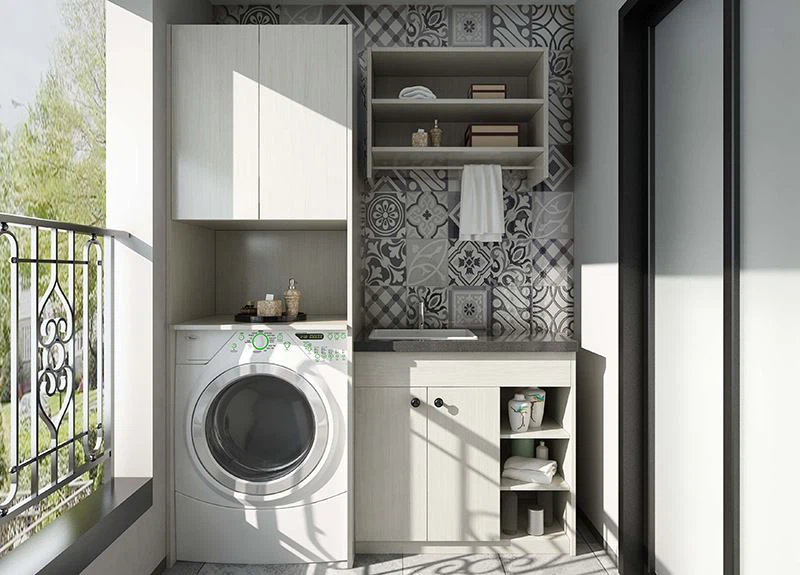 laundry room cabinets