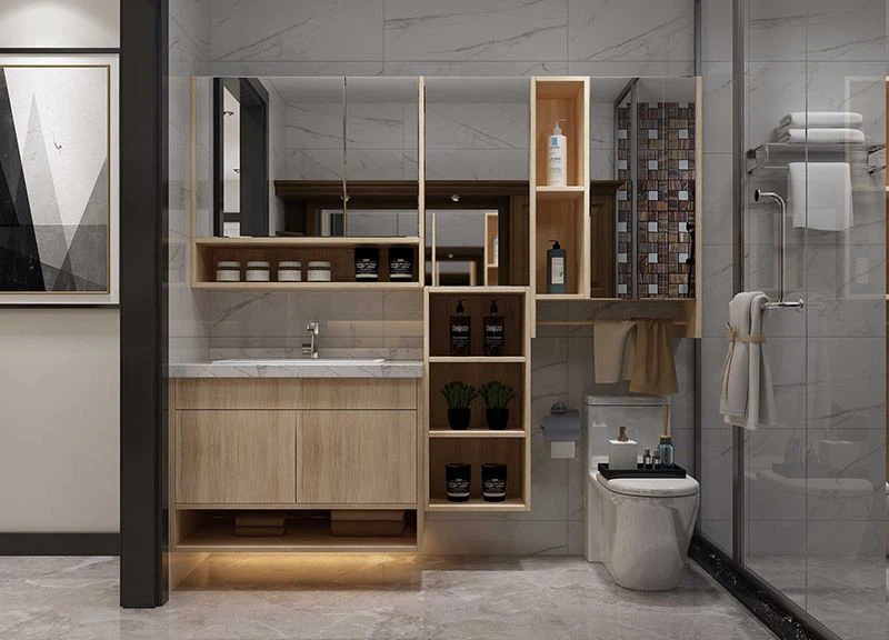 flat pack bathroom cabinets