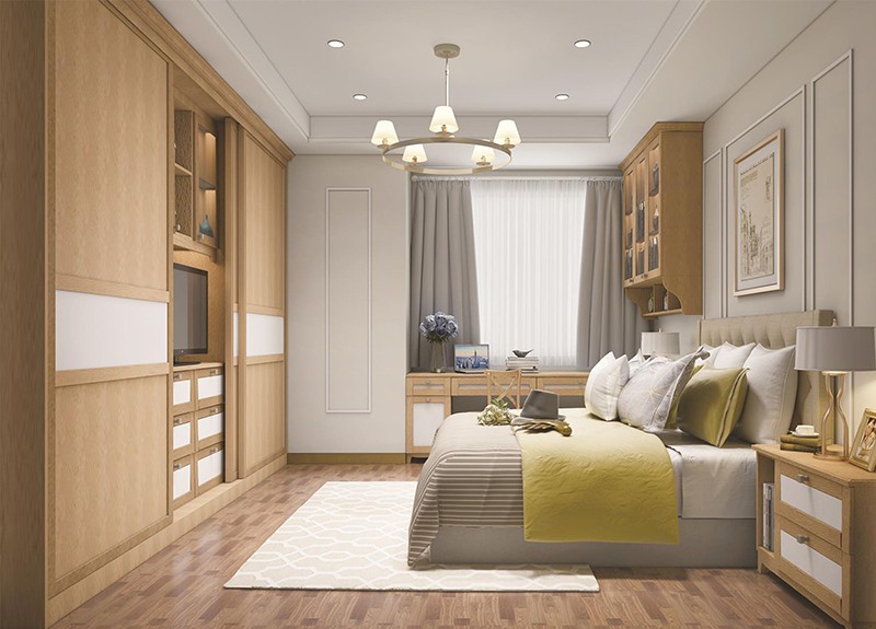 master bedroom american casual style