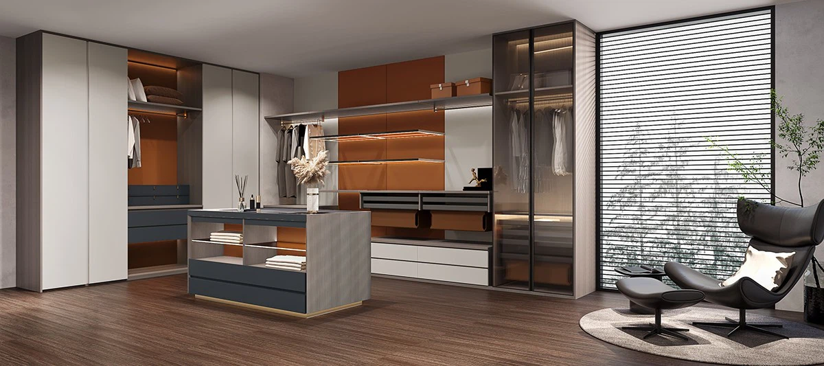 walk-in closet walk-in closet