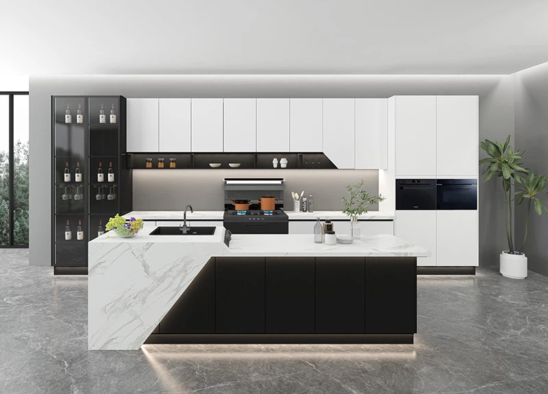 White Matte Kitchen Cabinet White Matte Kitchen Cabinet