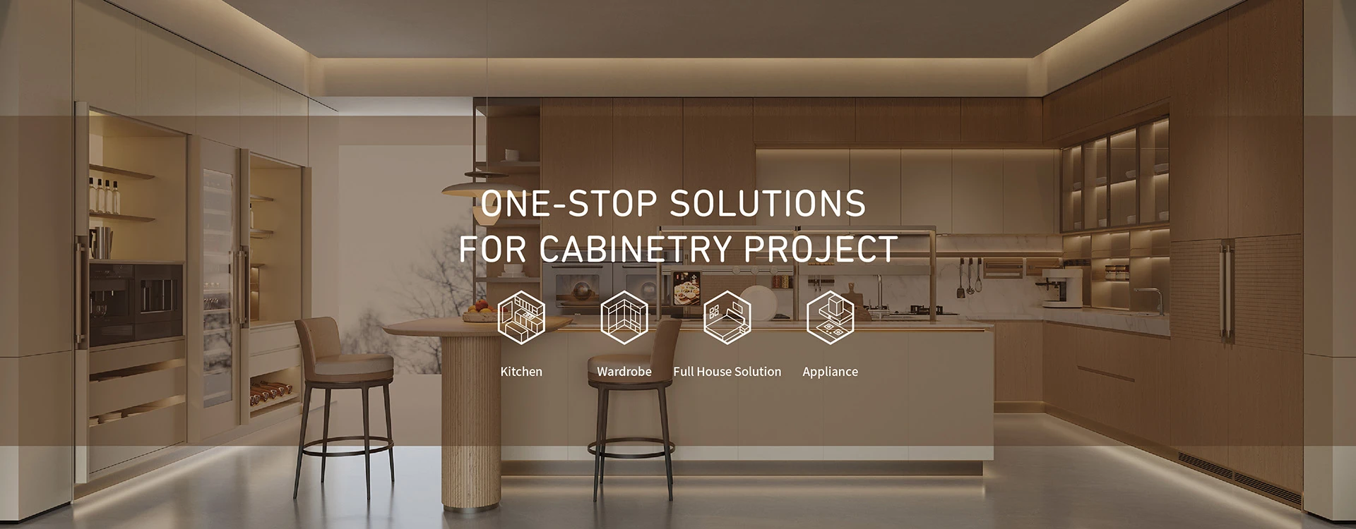 elegant luxury customized cabinet