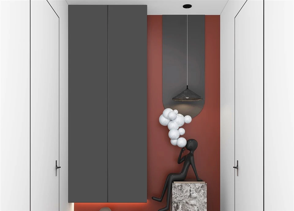Black Hallway Shoe Cabinet