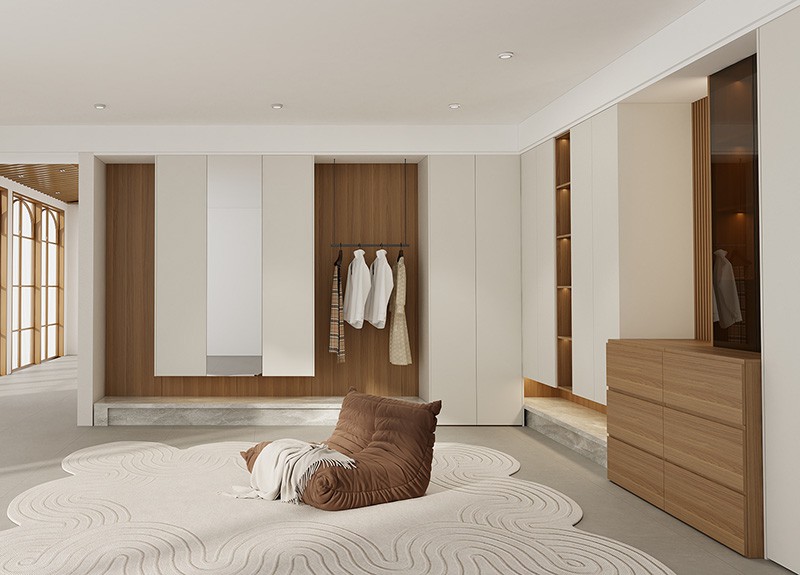 Melamine Built-in Wardrobe