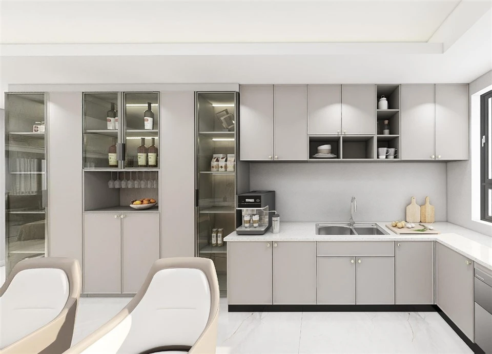 Modular Kitchen PVC Cabinets