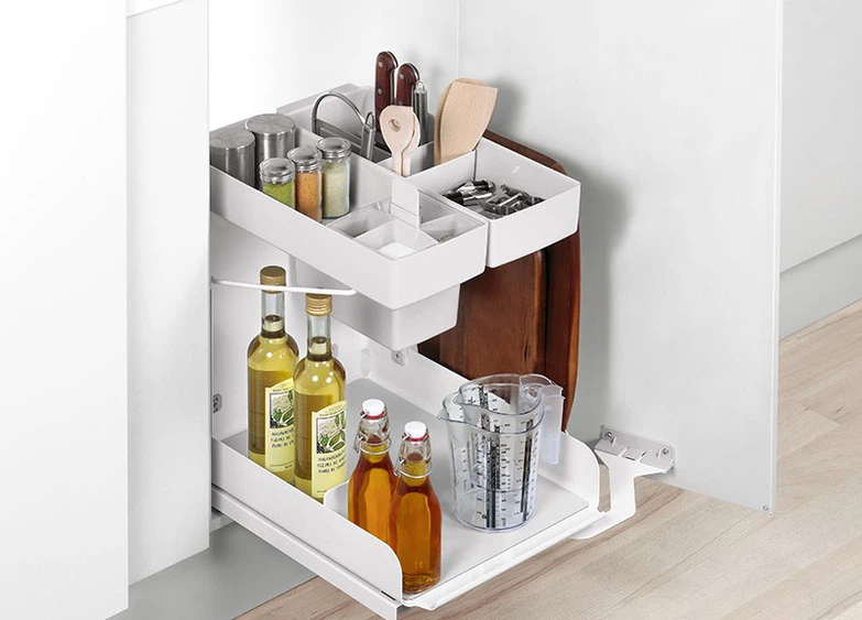 Multi-layer partition basket Multi-layer partition basket