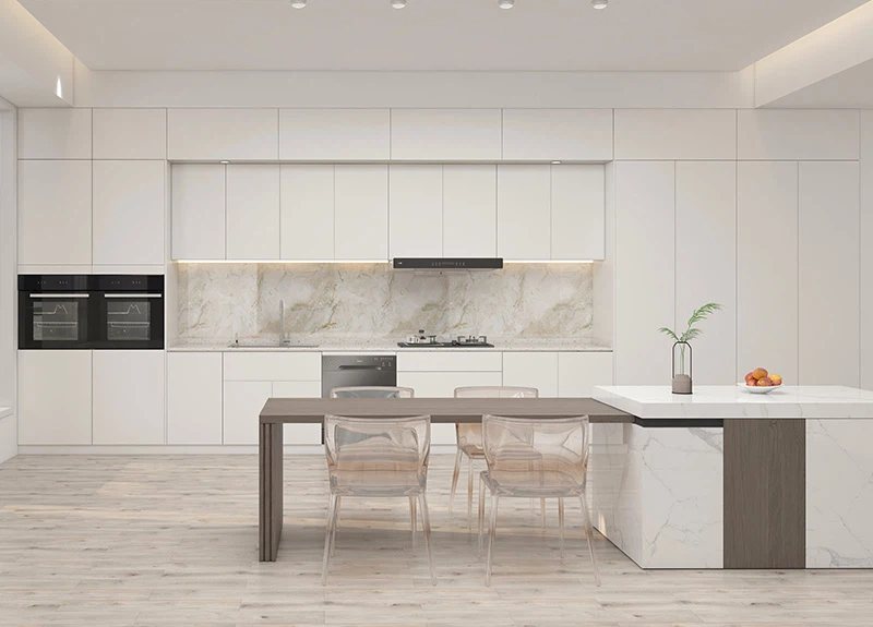 Stylish White Kitchen Cabinets Stylish White Kitchen Cabinets