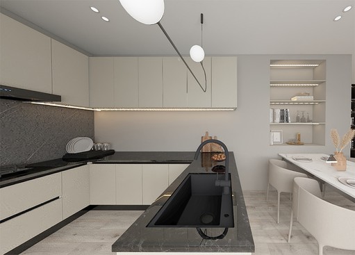 Fingerprint Resistant Kitchen Cabinet-2 Fingerprint Resistant Kitchen Cabinet-2