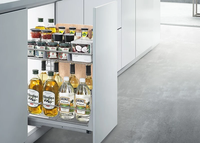 Spice Rack Pull-Out Basket Spice Rack Pull-Out Basket