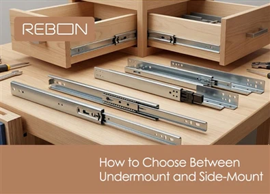 Drawer Slides Decoded: How To Choose Between Undermount And Side-Mount