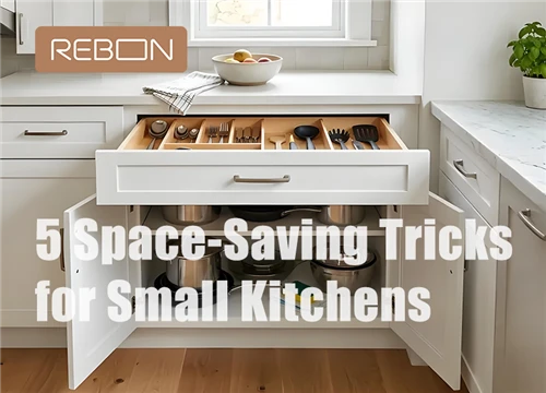 5 Space-Saving Tricks For Small Kitchens: No Demolition, No Moving