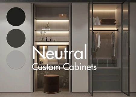 Neutral Custom Cabinets: A Smart Choice
