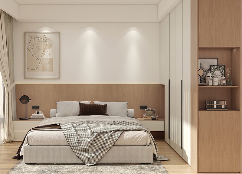Wooden Minimalist Bedroom Wardrobe Wooden Minimalist Bedroom Wardrobe