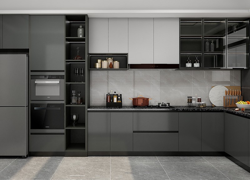 Modern Black Kitchen Cabinets Modern Black Kitchen Cabinets