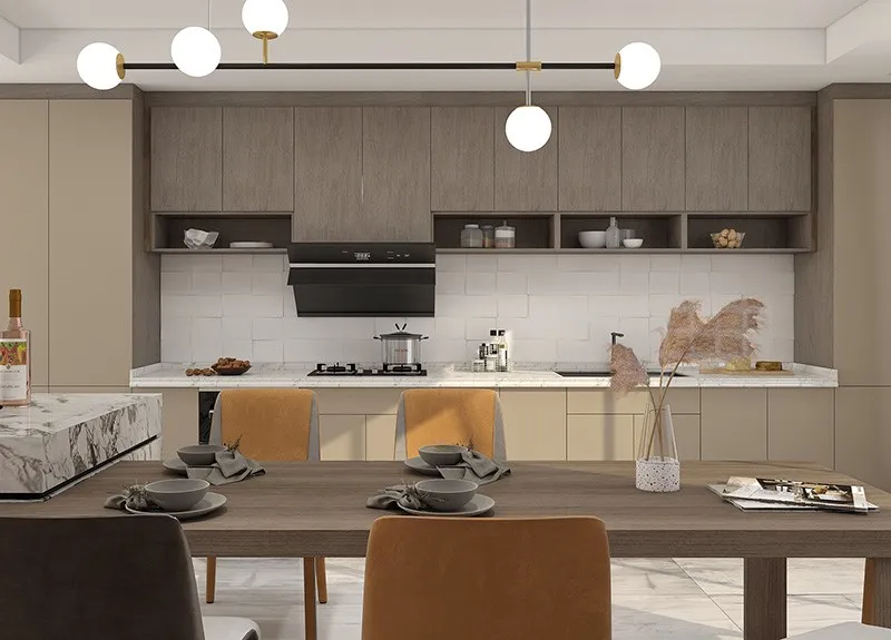 Frameless PET Kitchen Cabinets Frameless PET Kitchen Cabinets