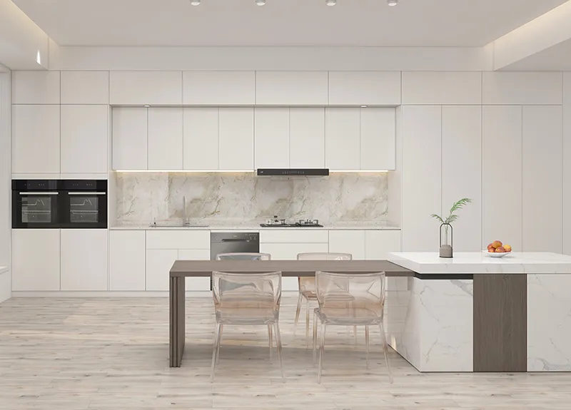 Stylish White Kitchen Cabinets Stylish White Kitchen Cabinets