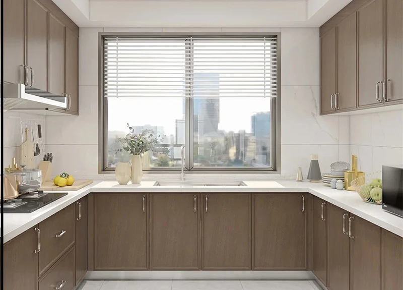 China Solid Wood Kitchen China Solid Wood Kitchen
