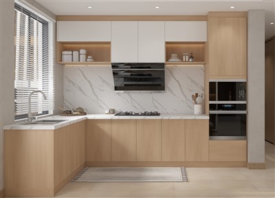 Plywood Kitchen Cupboard