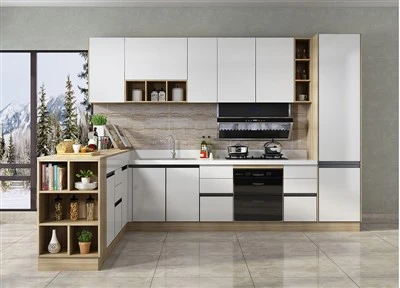 White Melamine Cabinet