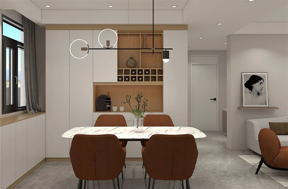 White Plywood Cabinets