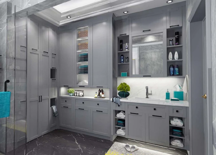 Customer Modern Bathroom Vanity