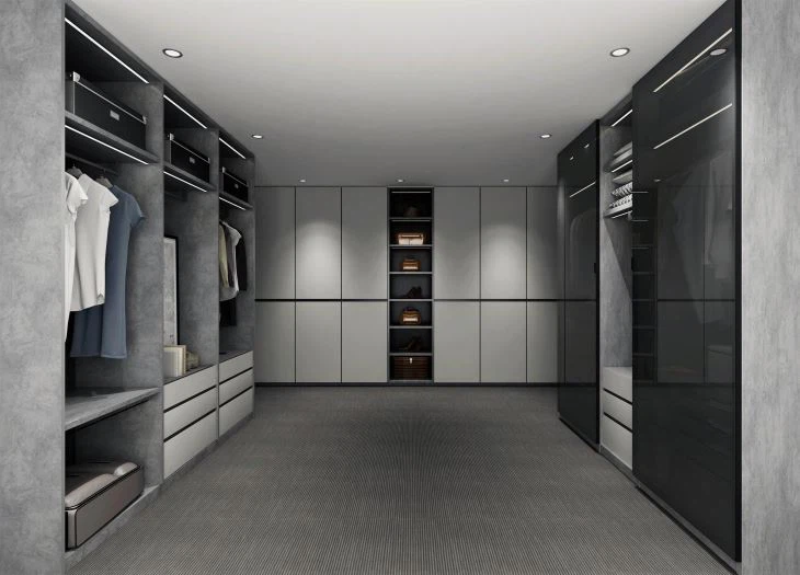 Modern Walk-in Closet