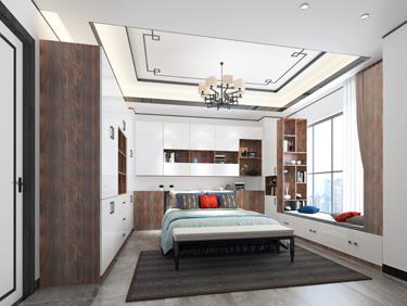 7 Modern and Luxurious Bedroom Cabinets Design Ideas
