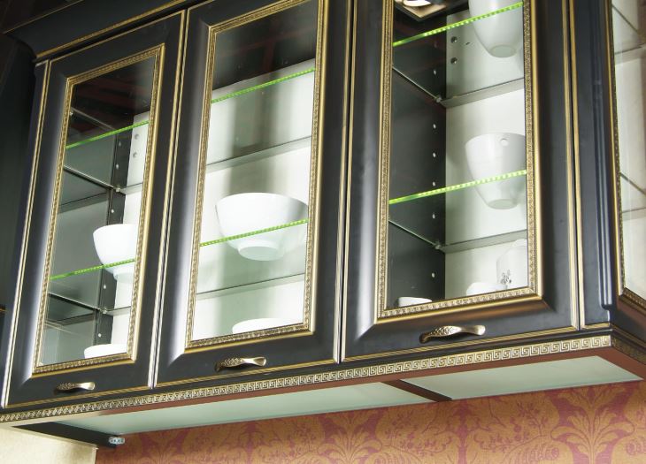 Polyvinyl Chloride Kitchen Cabinet