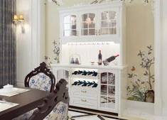 White Wine Bar Cabinet