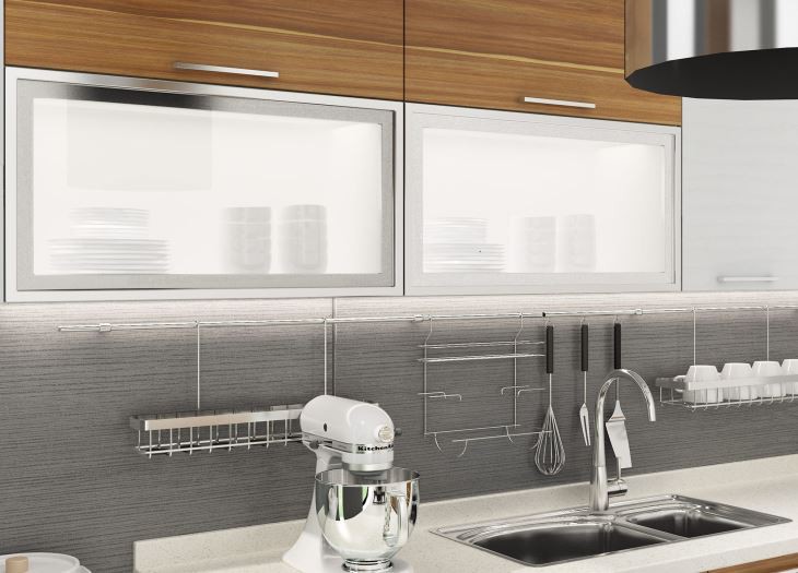 Wooden Melamine Kitchen Cabinet