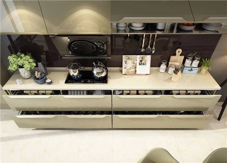 Contemporary Gloss Kitchen Cabinets