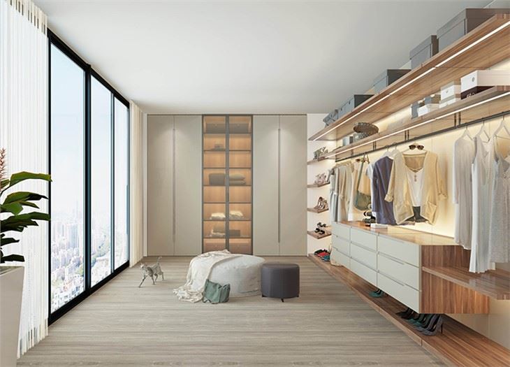 Lacquered Glass Wardrobes
