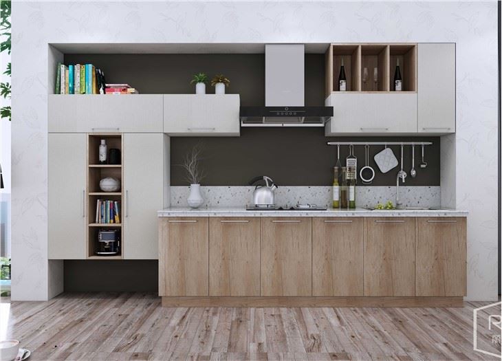 One Wall Kitchen Cabinets