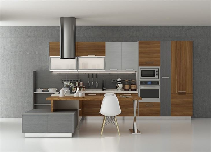 RTA Frameless Kitchen Cabinets