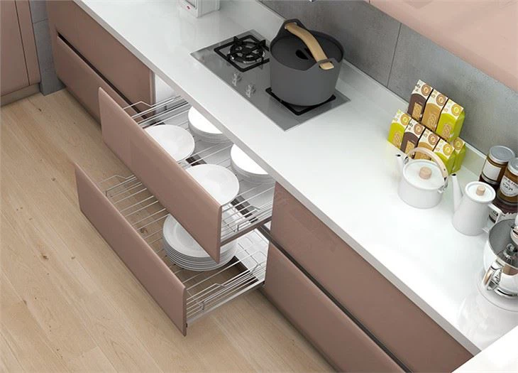 Apartment Gloss Kitchen Cabinet