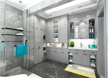 Grey Bathroom Vanity