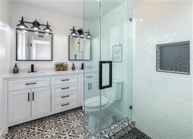 White Bath Vanity Cabinet