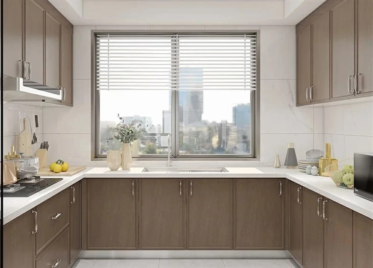 Oak Veneer Kitchen Cabinet suppliers