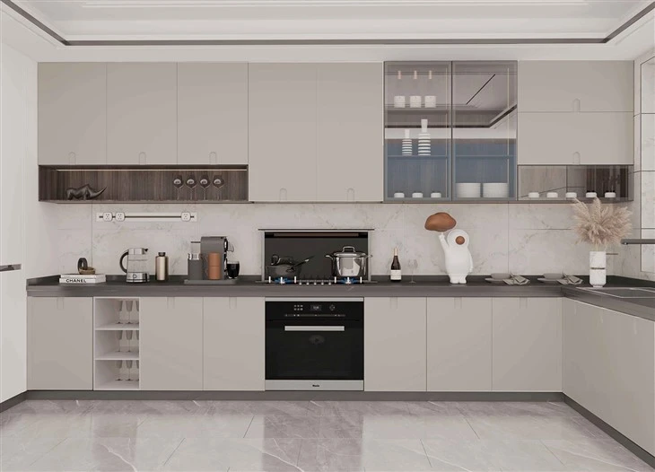 OEM Lacquer Kitchen Cabinet factory