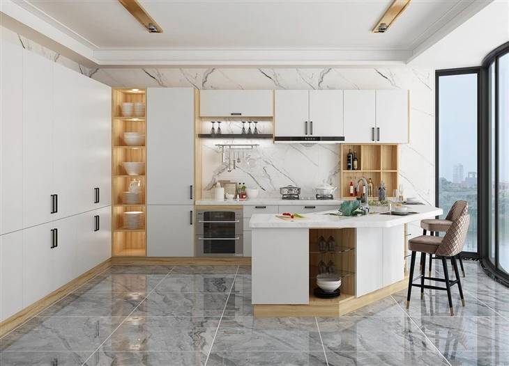 White Plywood Cabinets factory
